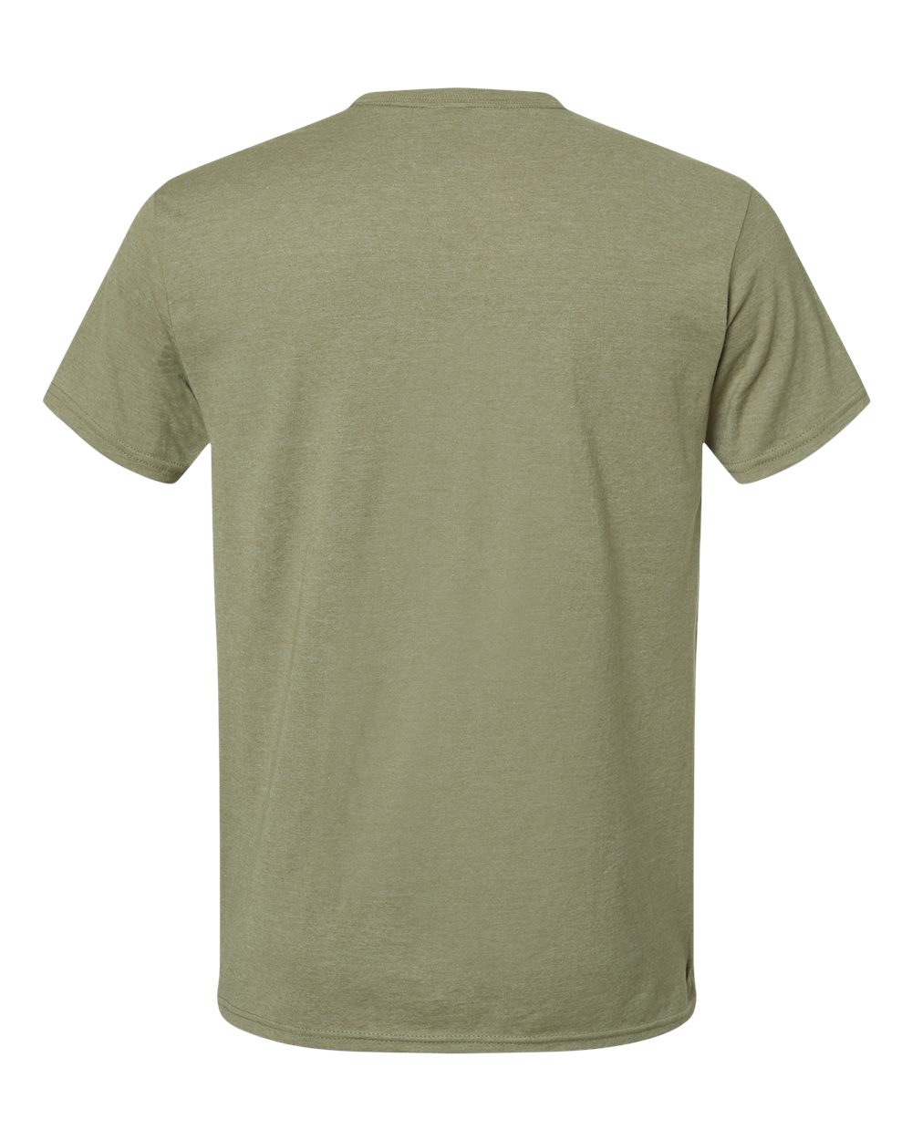 Rear View of Oregano Heather Perfect-T T-Shirt - 4980