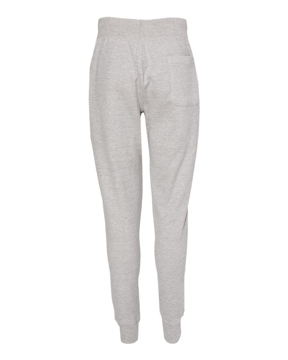 Rear View of Oxford Grey Reverse Weave® Joggers - RW25