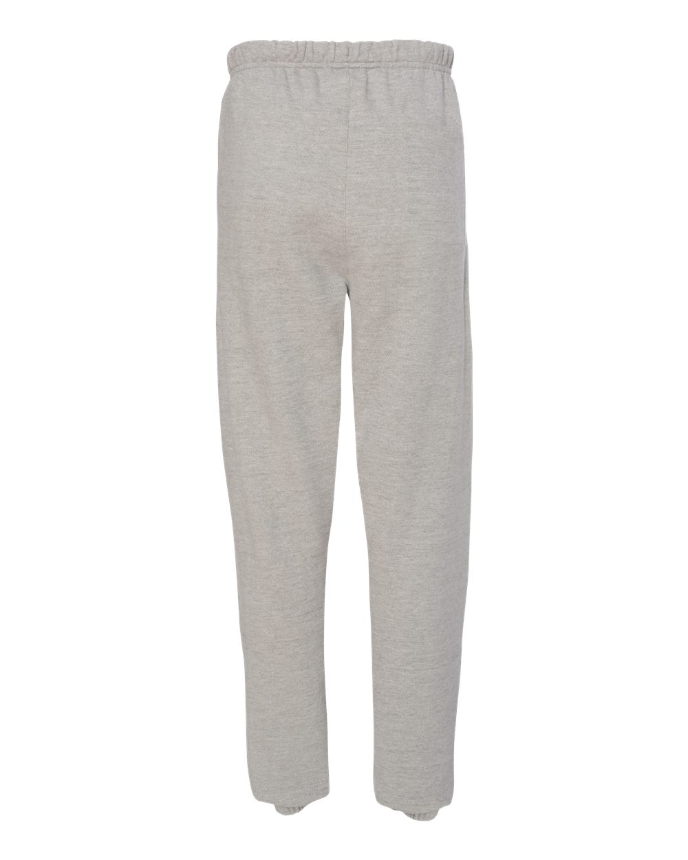Rear View of Oxford Grey Reverse Weave® Sweatpants - RW10
