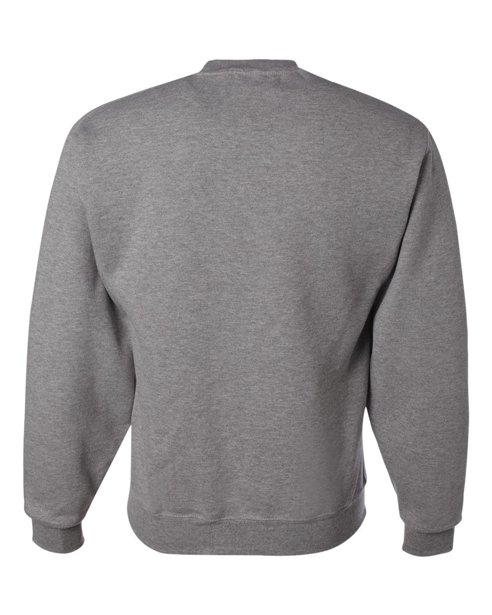 Rear View of Oxford Super Sweats NuBlend® Crewneck Sweatshirt - 4662MR