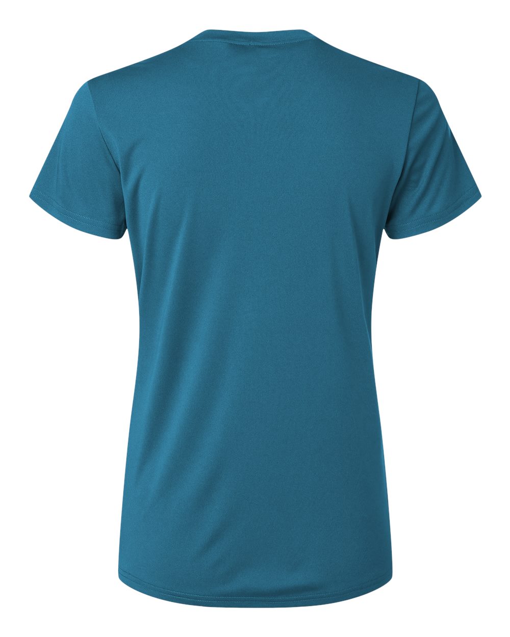 Rear View of Pacific Blue Pro-Lock Women's Performance T-Shirt - 48000L