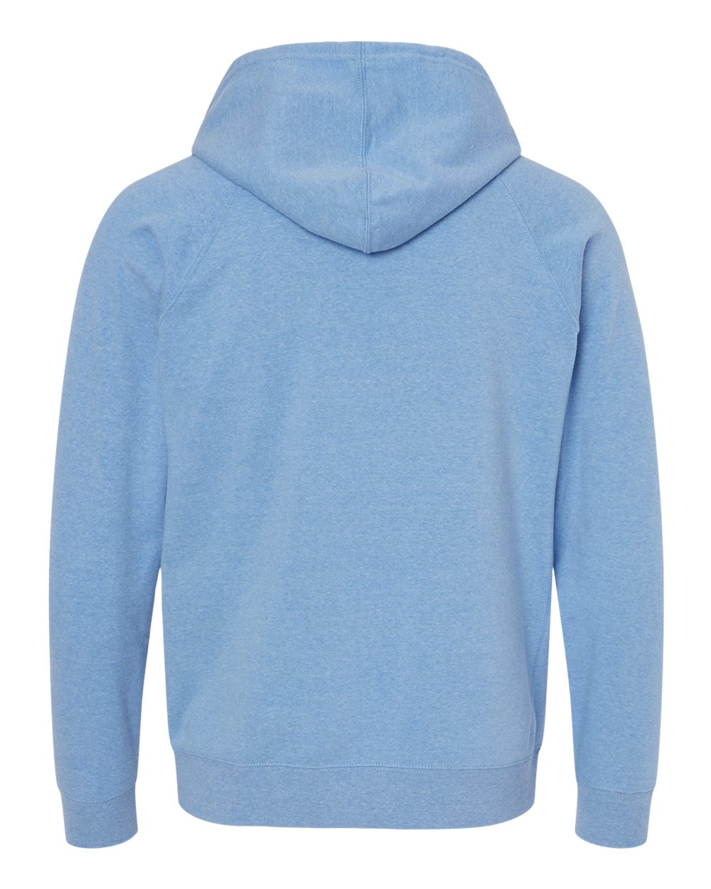 Rear View of Pacific Special Blend Raglan Hooded Sweatshirt - PRM33SBP