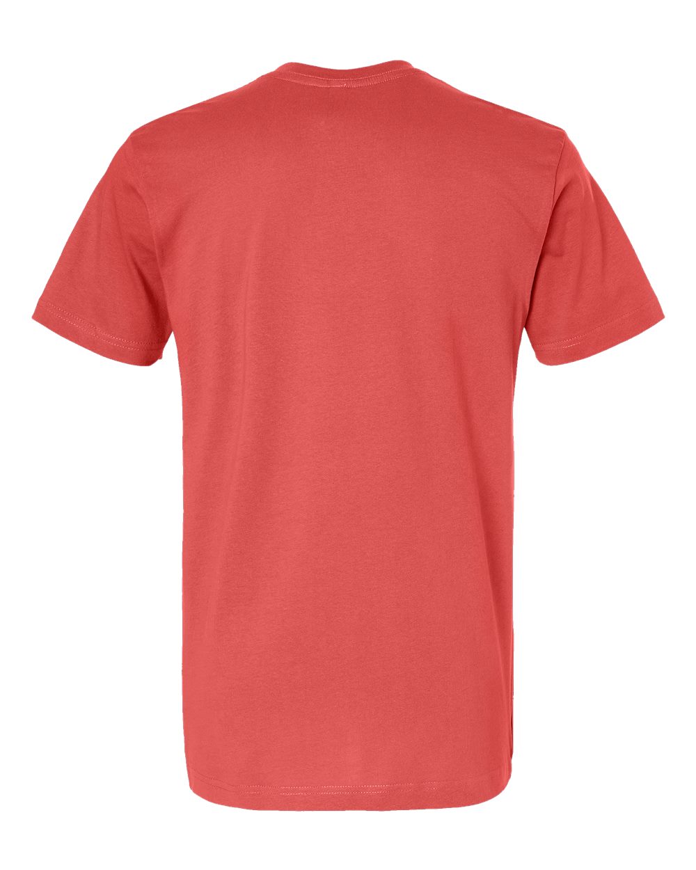 Rear View of Passionfruit Fine Jersey Tee - 6901