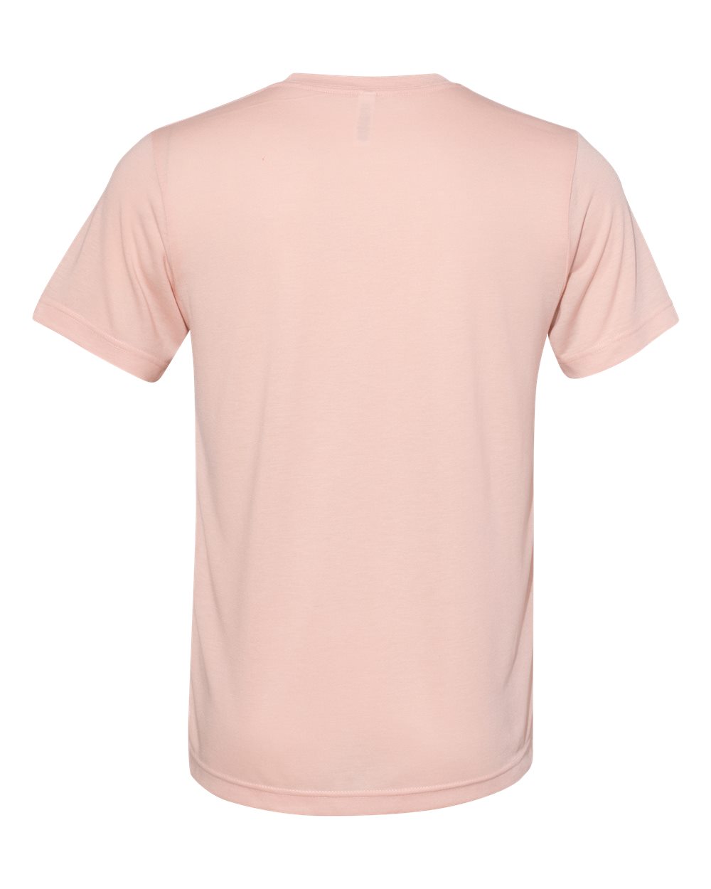 Rear View of Peach Viscose Fashion Tee - 3880
