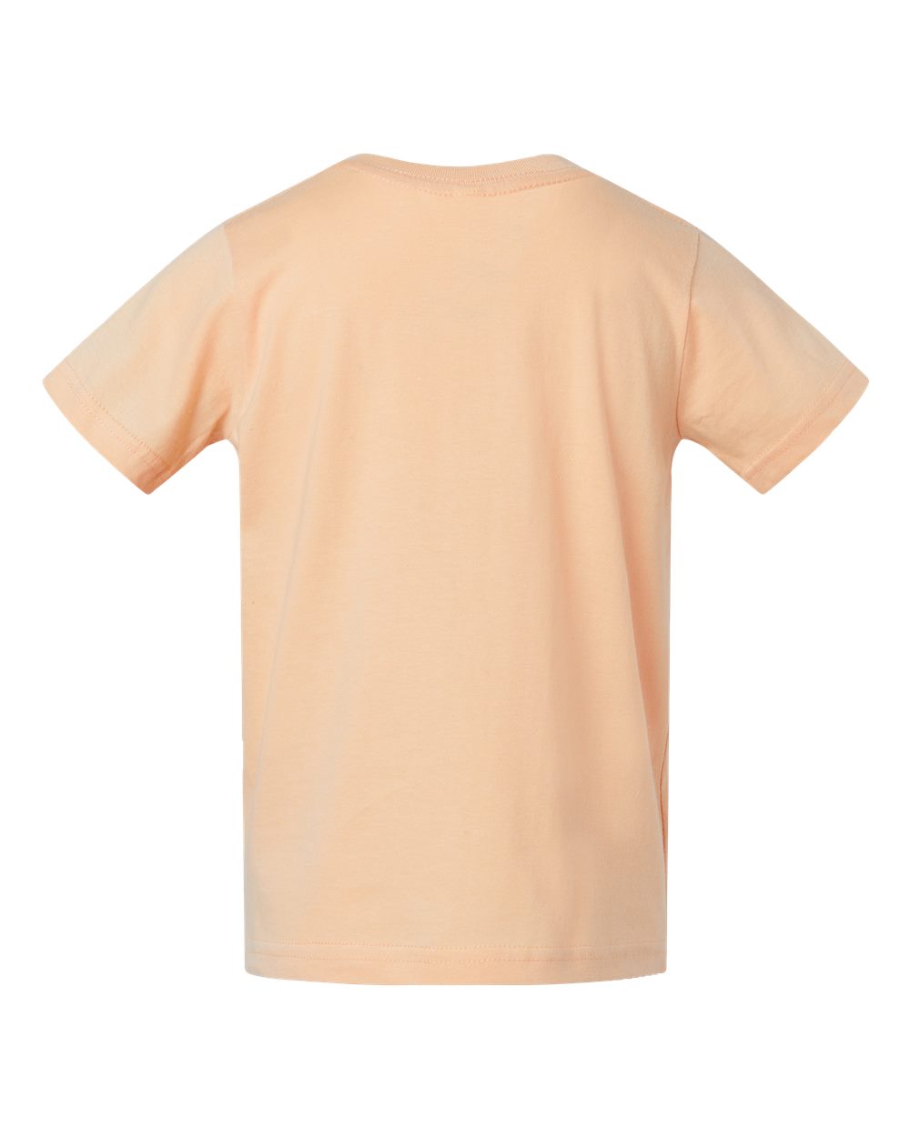 Rear View of Peachy Toddler Fine Jersey Tee - 3321