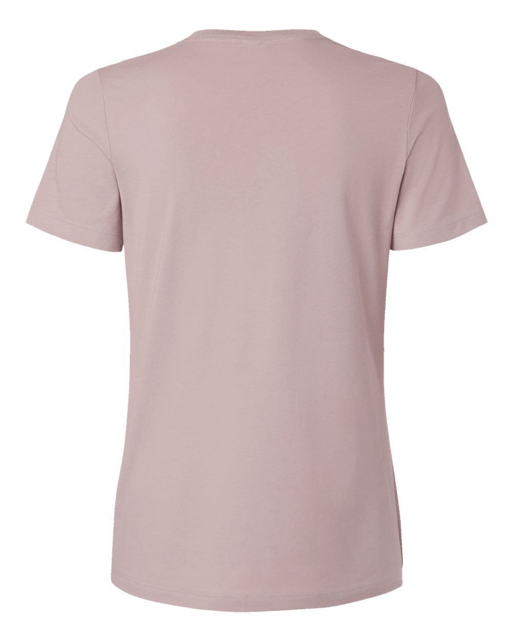 Rear View of Pink Gravel Women’s Relaxed Jersey Tee - 6400