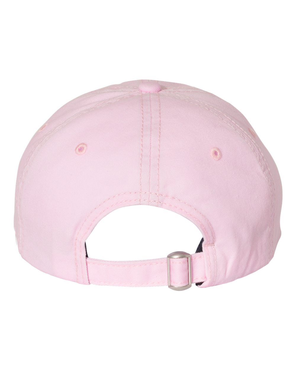 Rear View of Pink Pigment-Dyed Cap - SP500