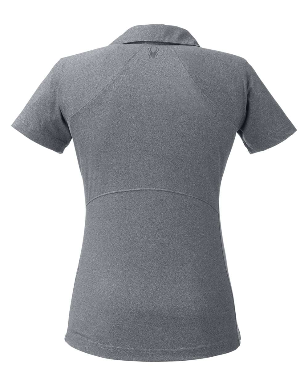 Rear View of Polar Frost/ Black Frost Women's Spyre Polo - S17915