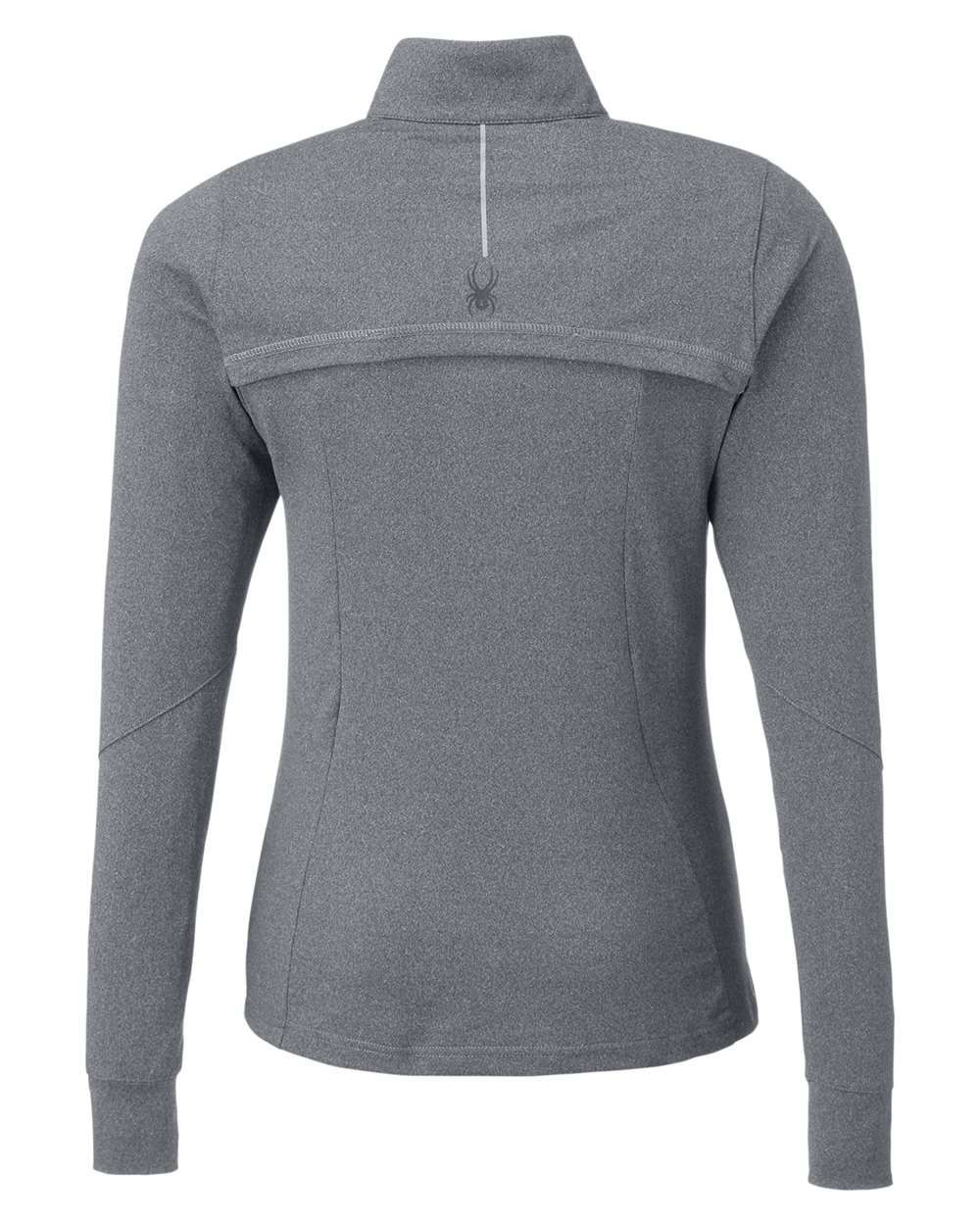 Rear View of Polar Frost Women's Spyre Quarter-Zip Pullover - S17917