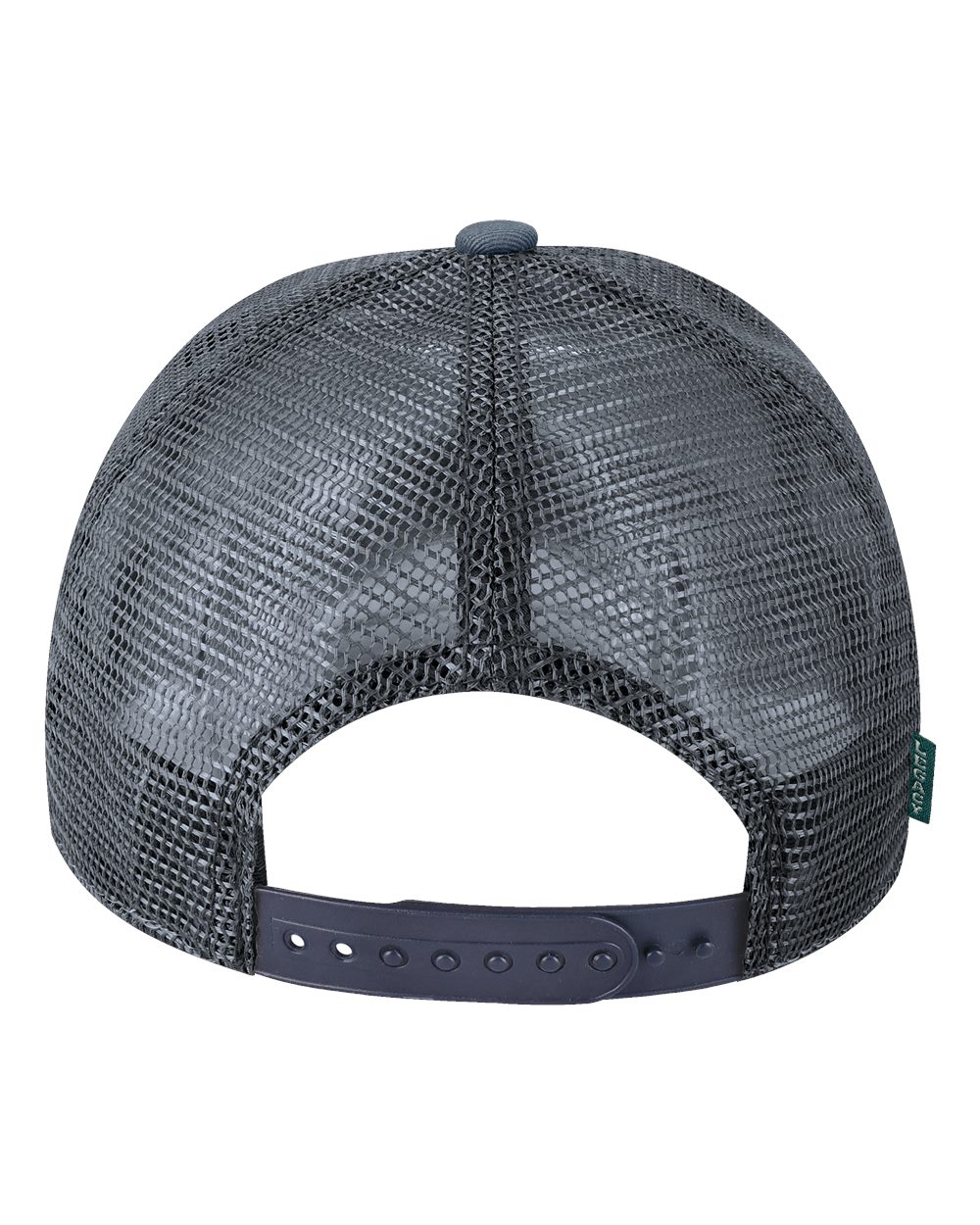 Rear View of Poncho Old Favorite Five-Panel Trucker Cap - OFAFP