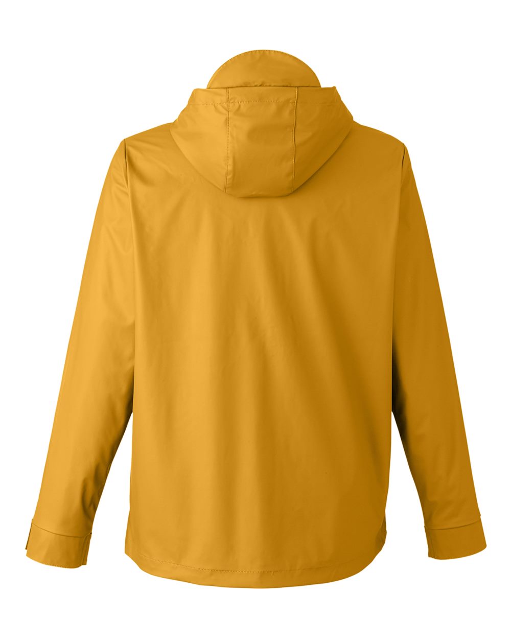 Rear View of Prescott Yellow Unisex New Classics® Prescott Rain Jacket - DG720