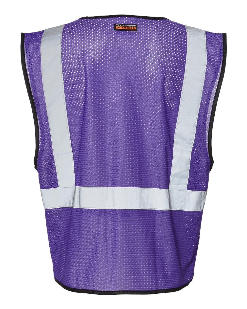 Rear View of Purple - B129 EV Series® Enhanced Visibility Non-ANSI Vest - B120-131