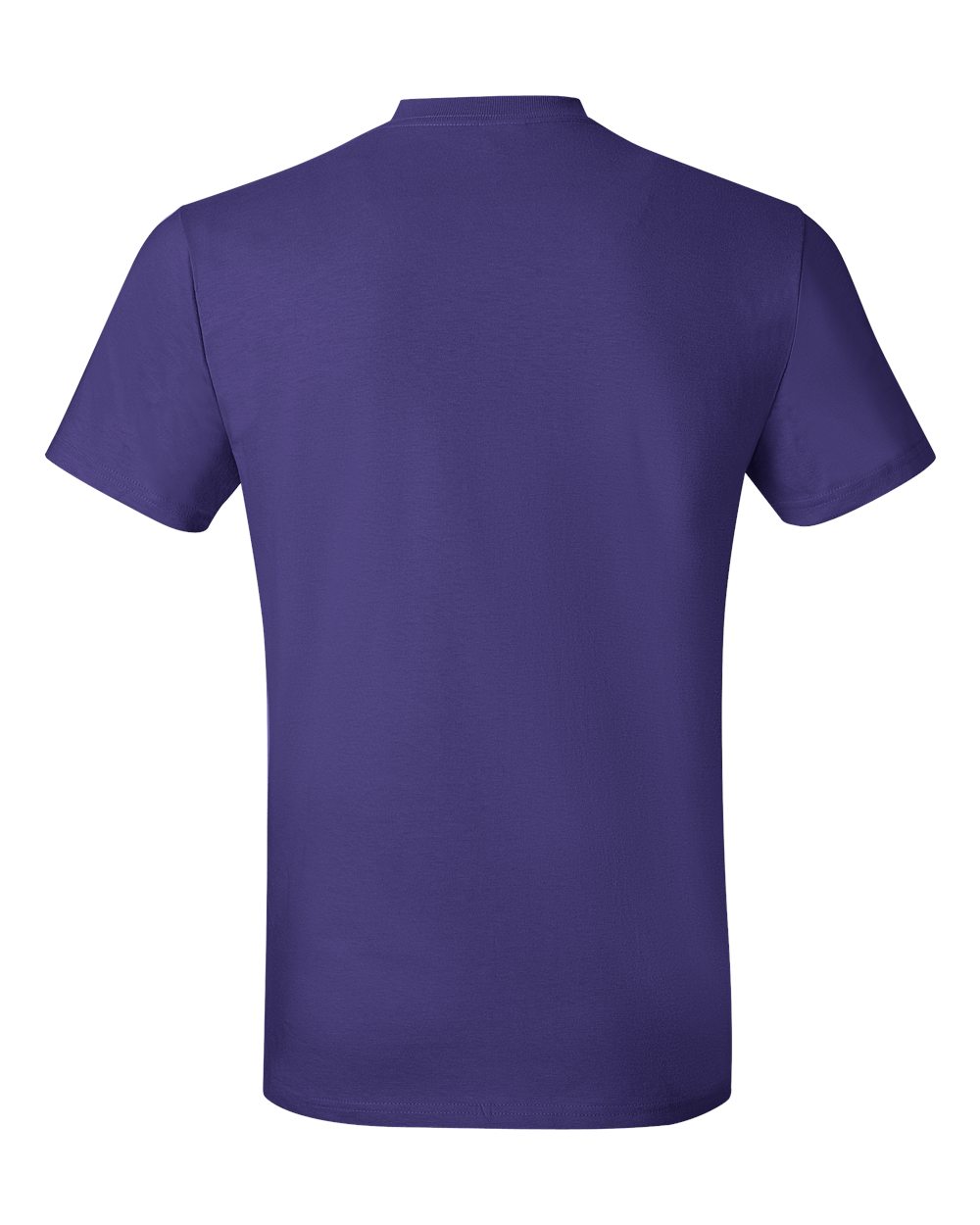 Rear View of Purple Perfect-T T-Shirt - 4980