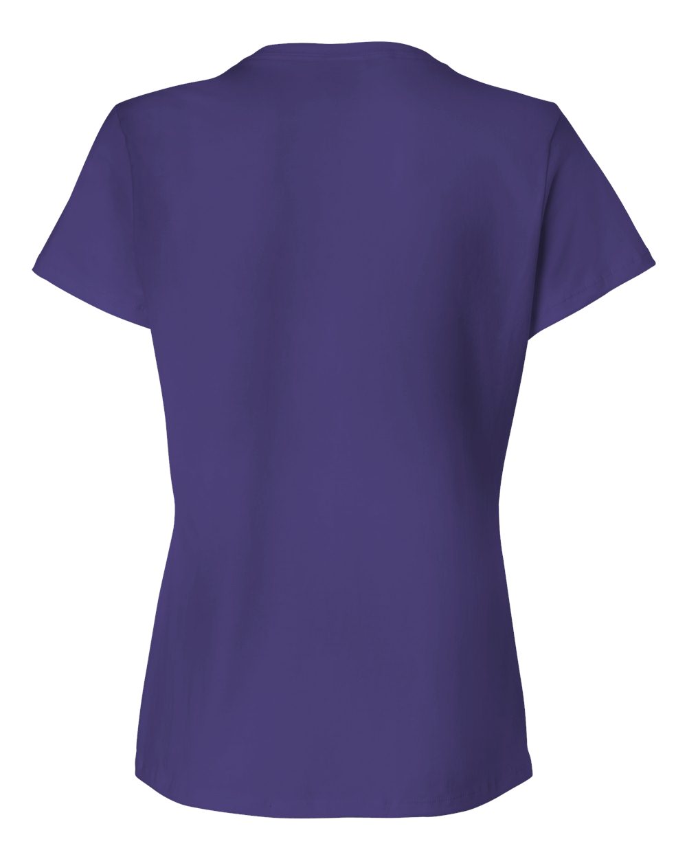 Rear View of Purple Perfect-T Women’s T-Shirt - SL04