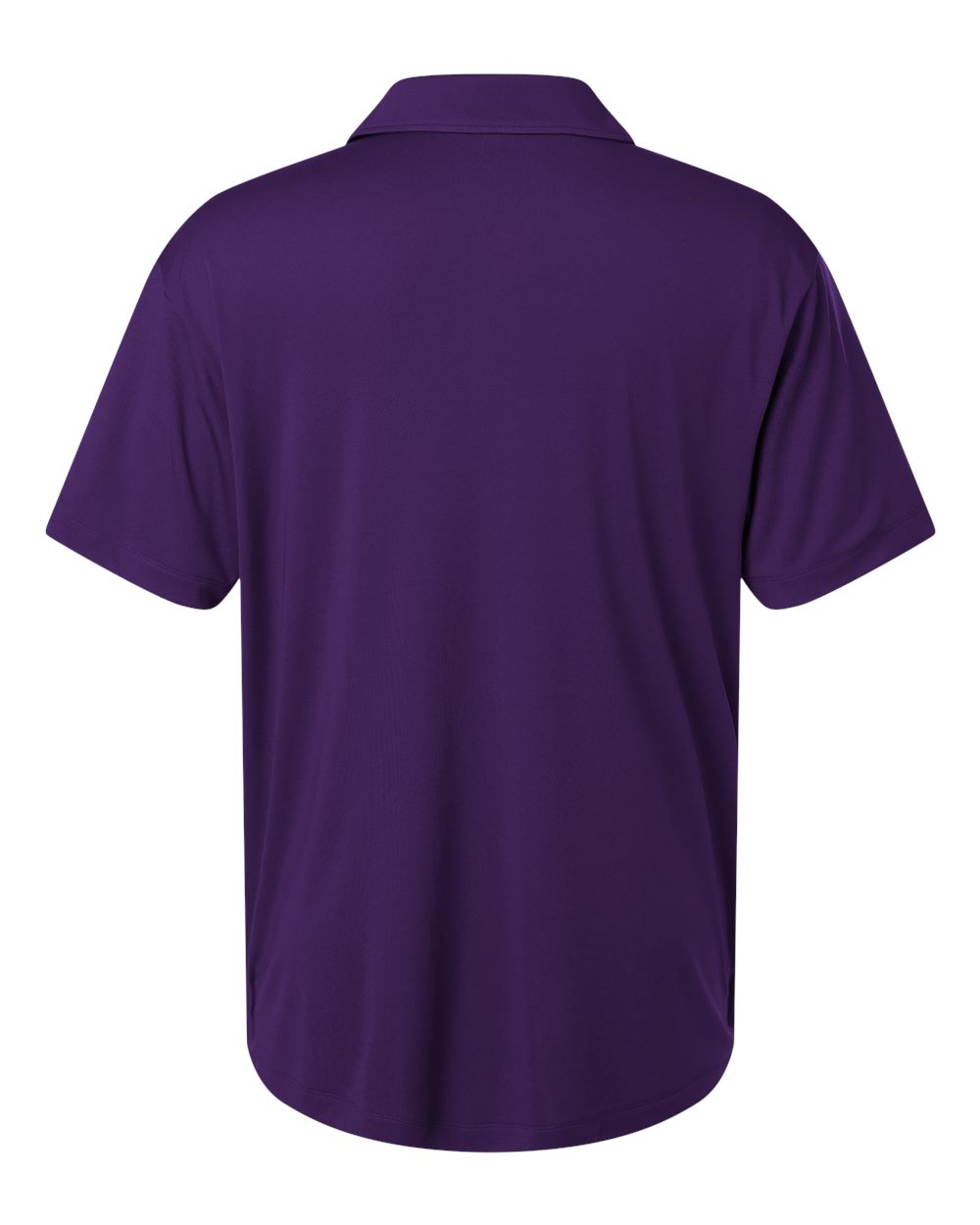 Rear View of Purple Pro-Lock Performance Polo - 41800