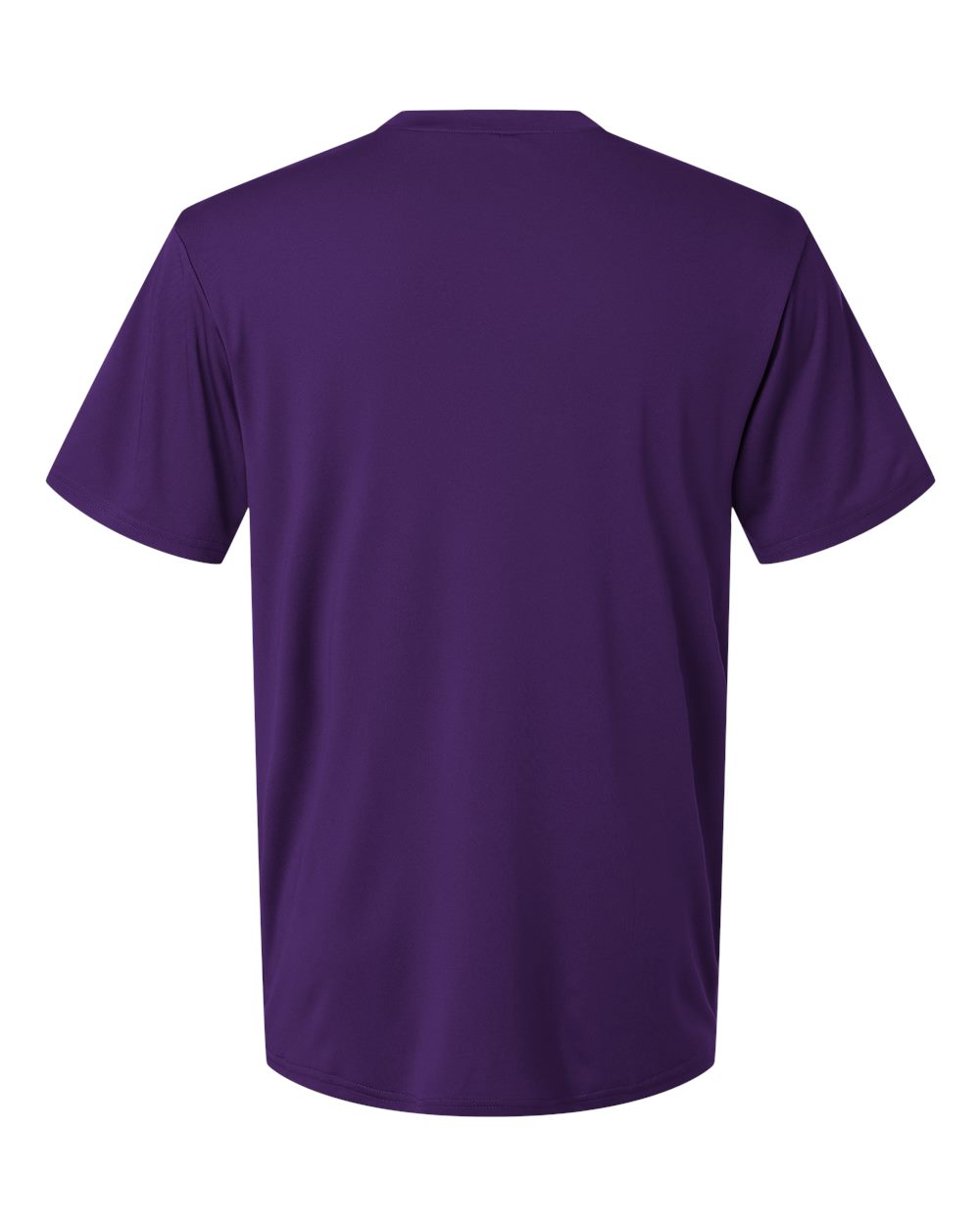 Rear View of Purple Pro-Lock Performance T-Shirt - 48000