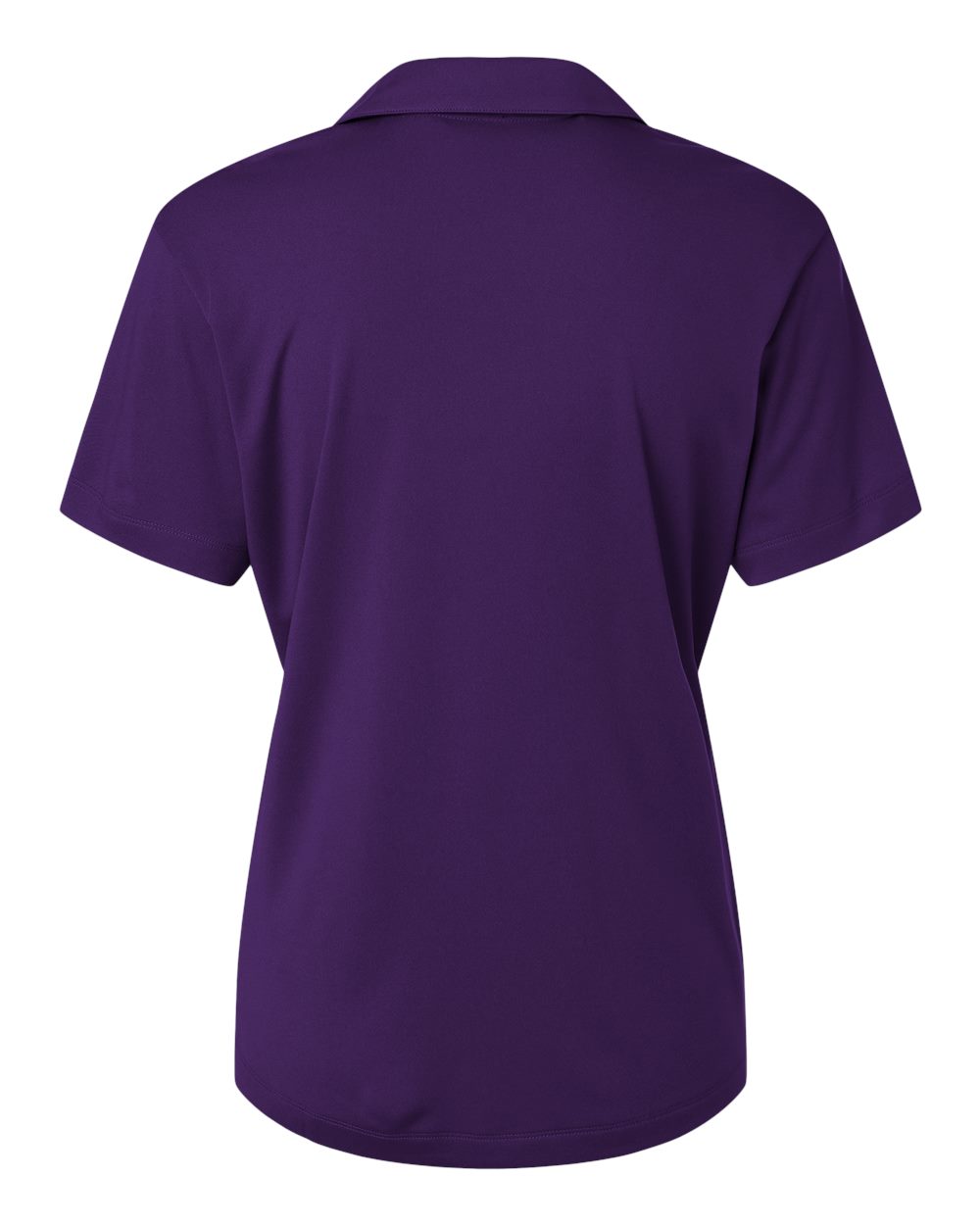 Rear View of Purple Pro-Lock Women's Performance Polo - 41800L