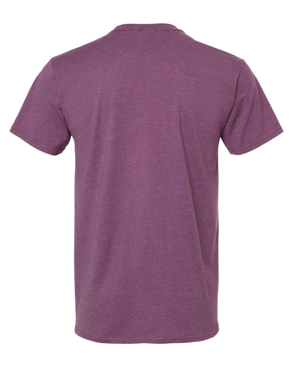 Front View of Purple Rain Heather Perfect-T T-Shirt - 4980
