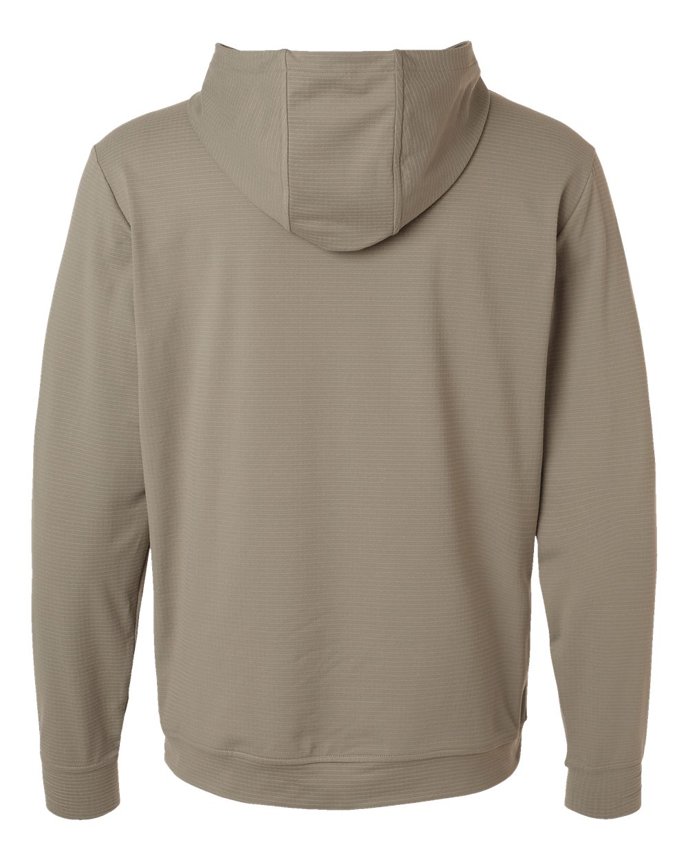 Rear View of Putty Beige Ultimate Elevated Hoodie - A2009