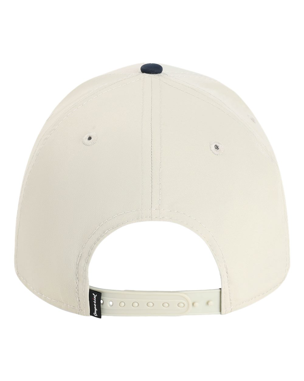 Rear View of Putty/ Navy/ Navy The Wingman Cap - 7054