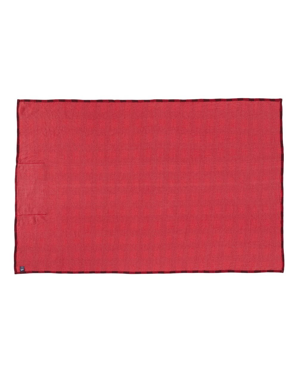 Front View of Red Buffalo Triblend Triblend Fleece Blanket - 8852