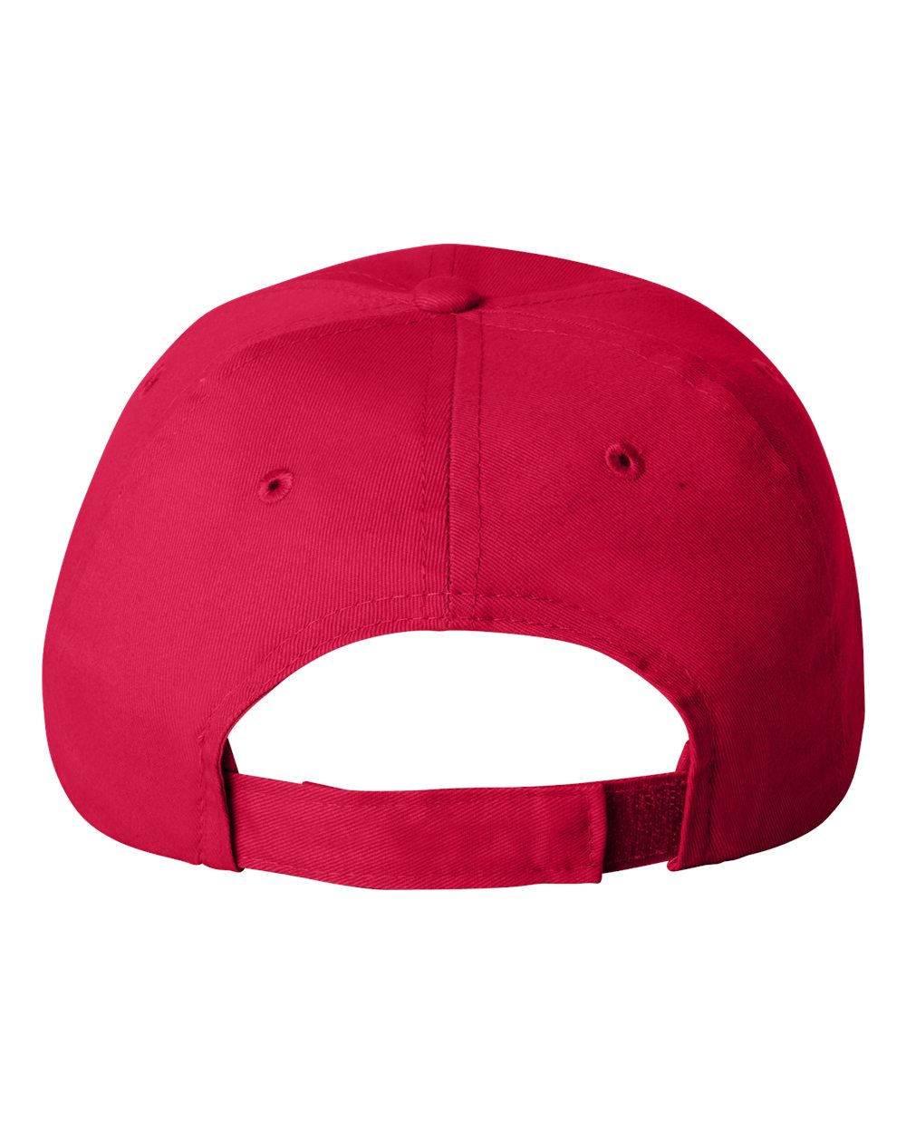 Rear View of Red Econ Cap - 6440