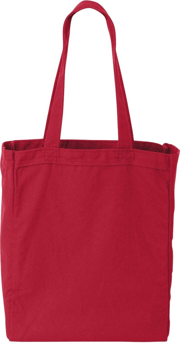 Rear View of Red Susan Tote - 8861