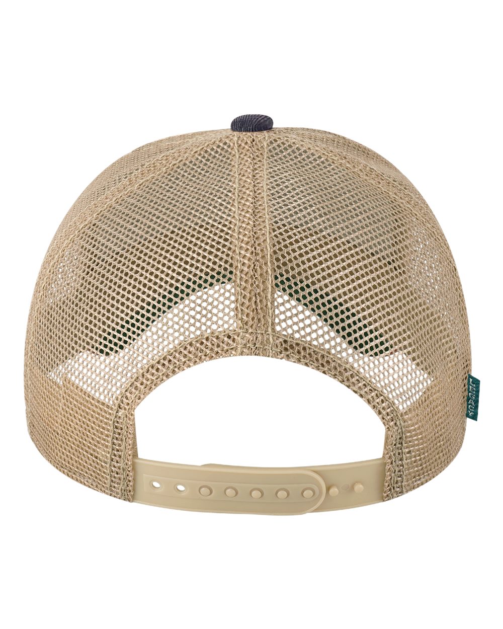 Rear View of Rolling Mountains Old Favorite Five-Panel Trucker Cap - OFAFP