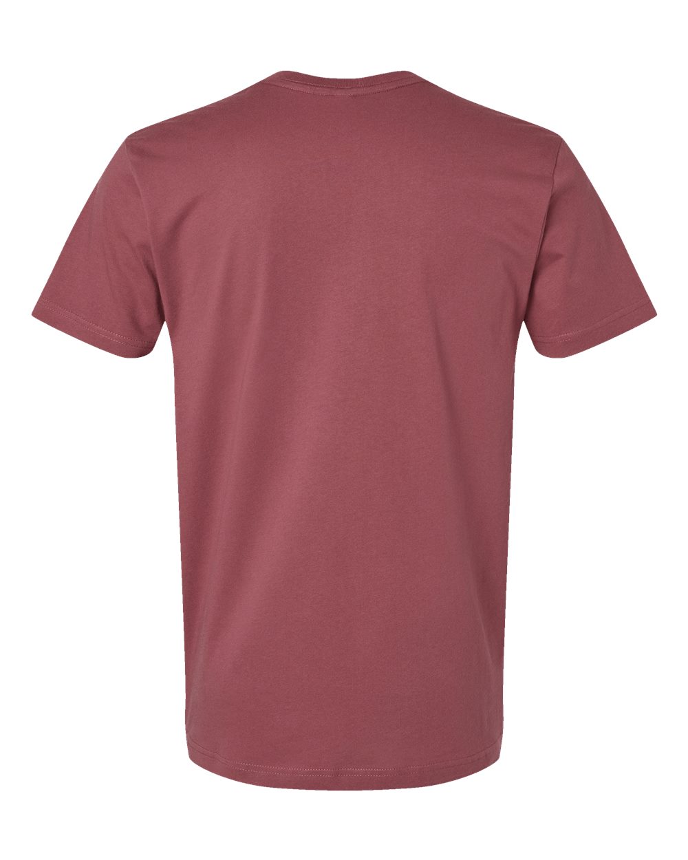 Rear View of Rouge Fine Jersey Tee - 6901