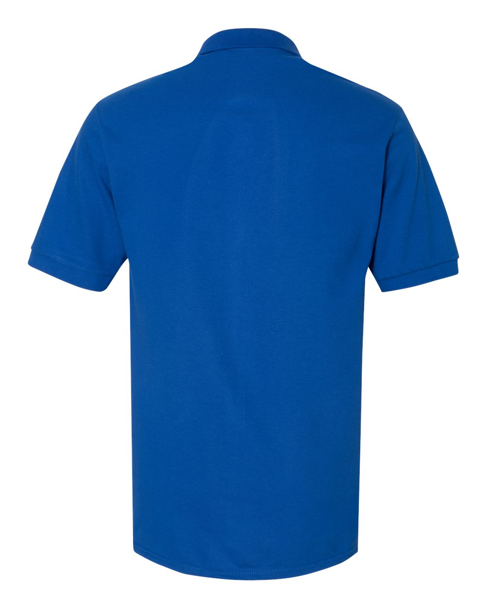 Rear View of Royal 100% Ring-Spun Cotton Piqué Polo - 443M
