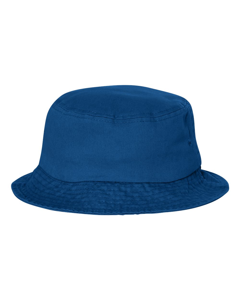 Rear View of Royal Blue Bucket Hat - 2050