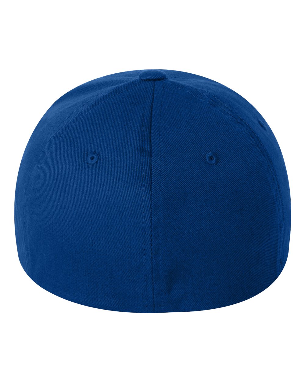 Front View of Royal Blue Cotton Blend Cap - 6277