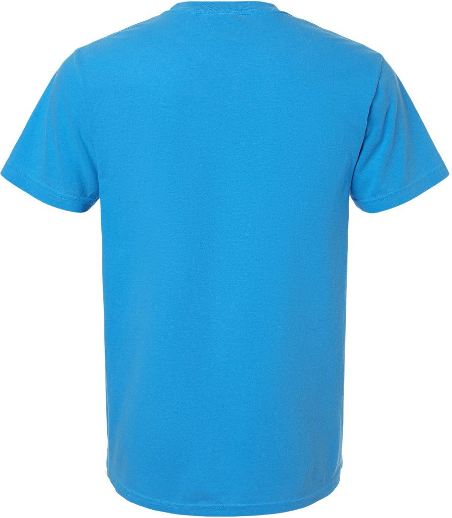 Rear View of Royal Caribe Garment-Dyed Heavyweight T-Shirt - 1717