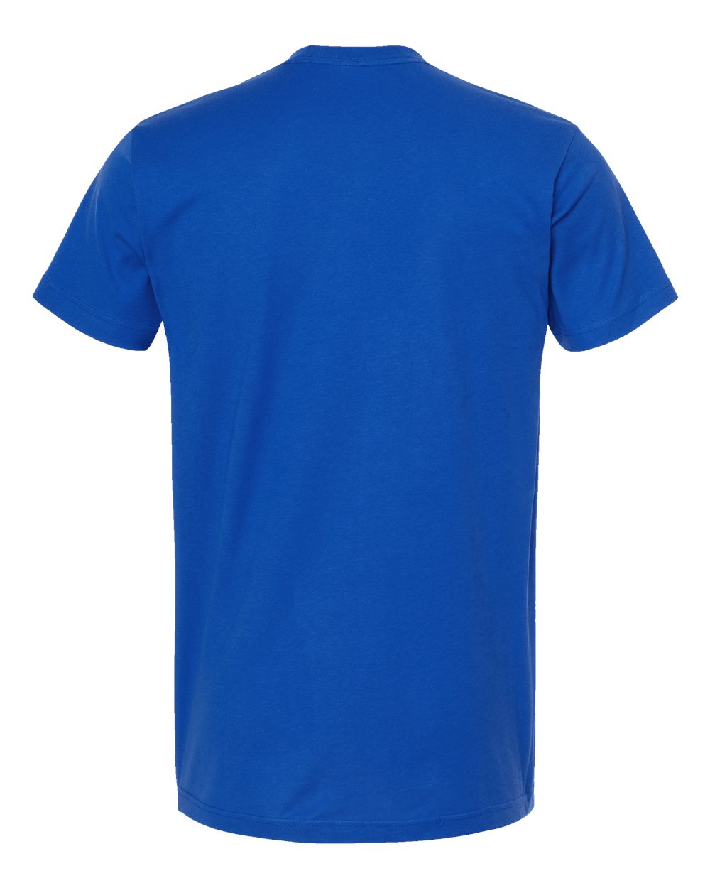 Rear View of Royal Fine Jersey T-Shirt - 202