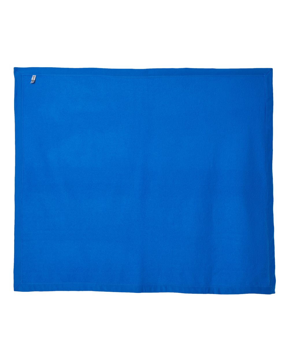 Front View of Royal Heavy Blend Fleece Stadium Blanket - 18900