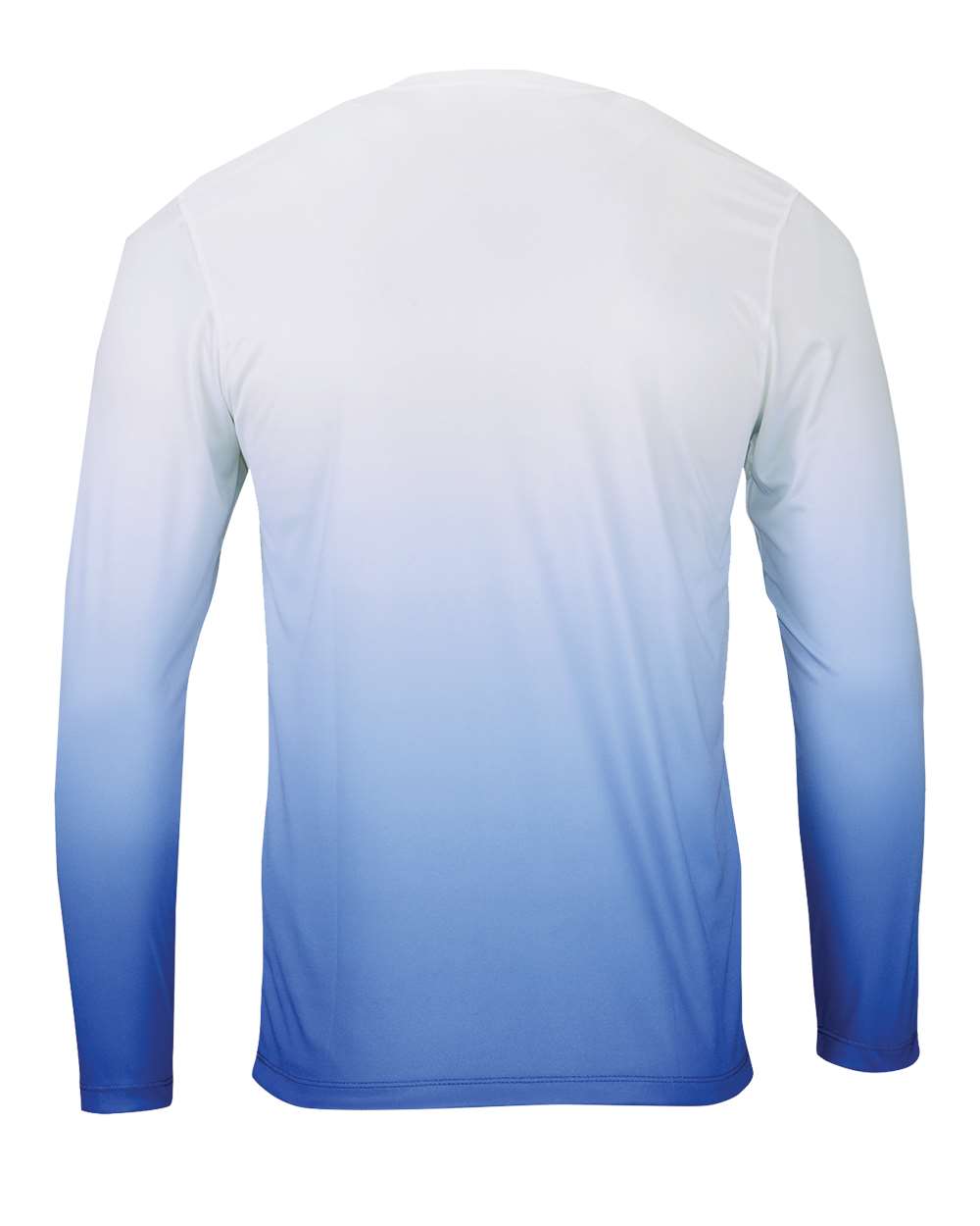 Rear View of Royal Maui Performance Long Sleeve T-Shirt - 233