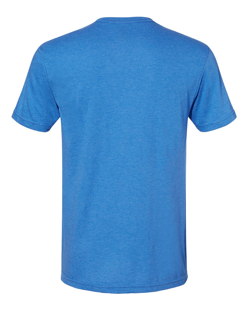 Rear View of Royal Mist Softstyle® CVC T-Shirt - 64000CVC
