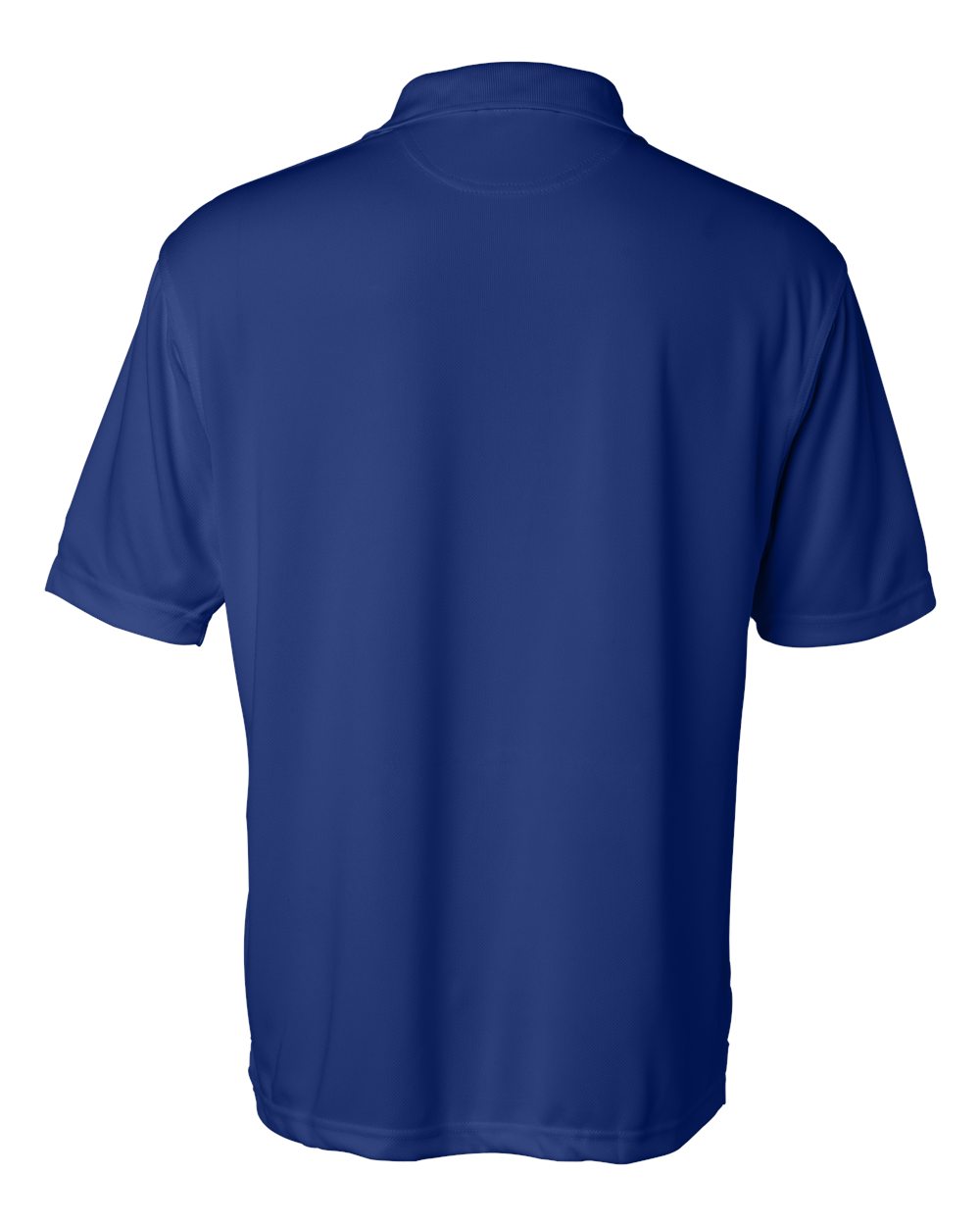 Rear View of Royal Moisture Free Mesh Polo - 0469