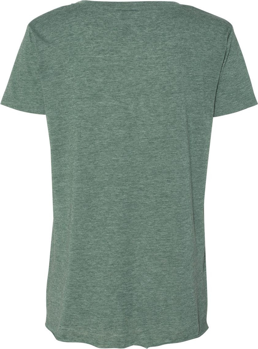 Rear View of Royal Pine Women's Festival Scoop Neck T-Shirt - 5030