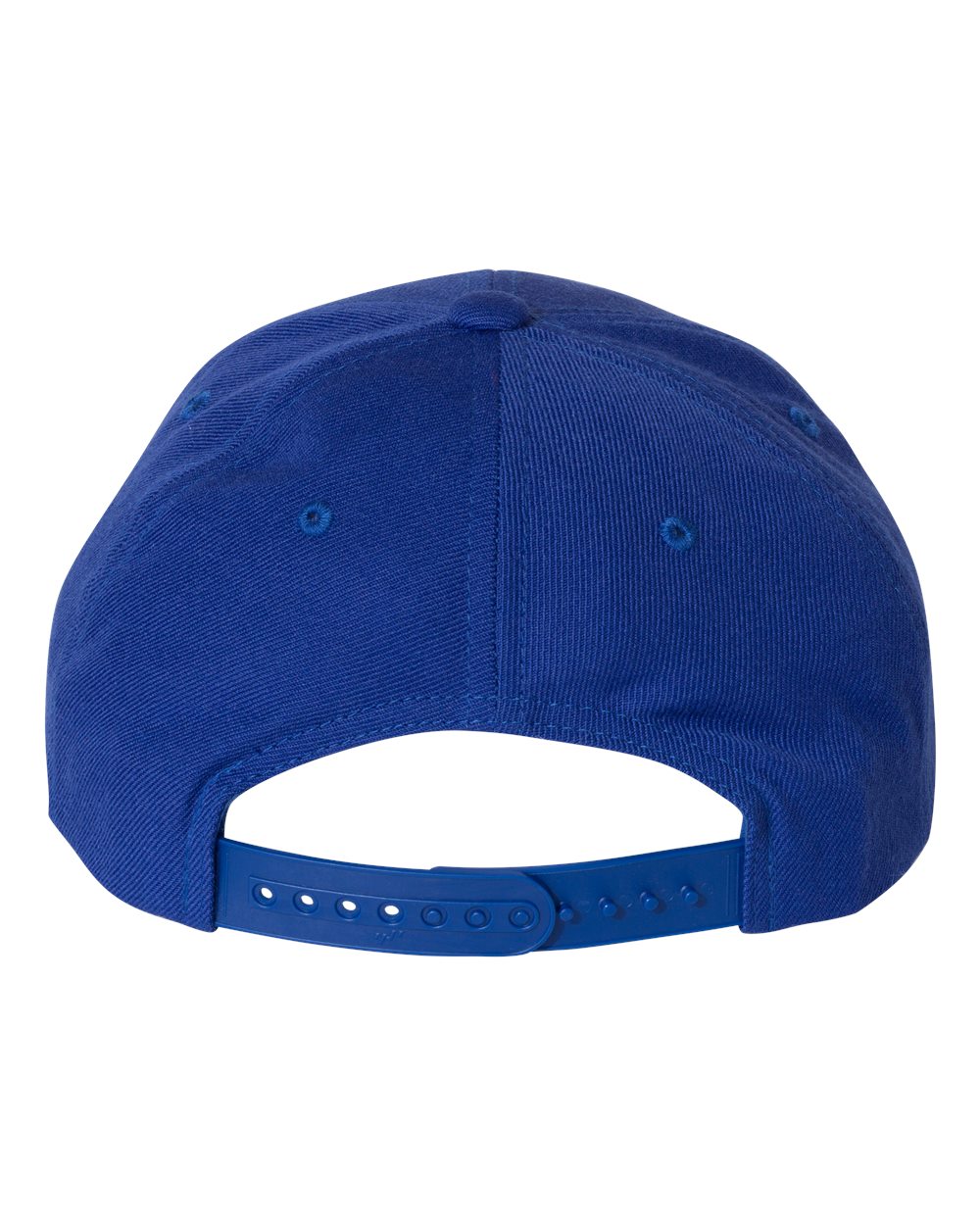 Front View of Royal Premium Curved Bill Snapback Cap - 6789M