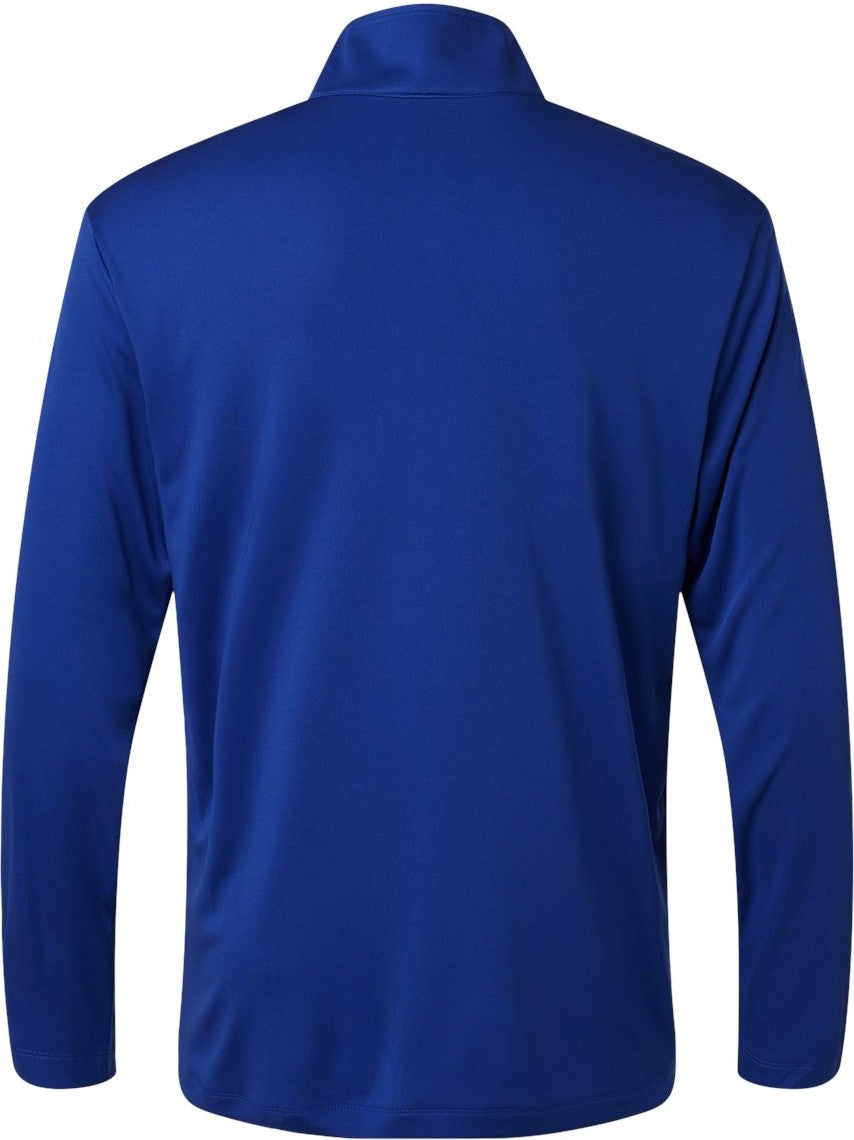 Rear View of Royal Pro-Lock Performance Quarter-Zip Pullover - 41870