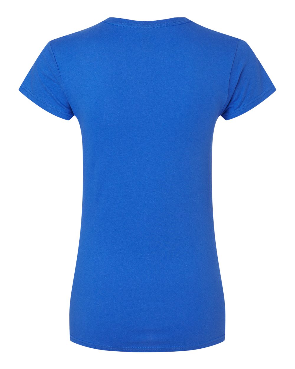 Rear View of Royal Softstyle® Women’s T-Shirt - 64000L