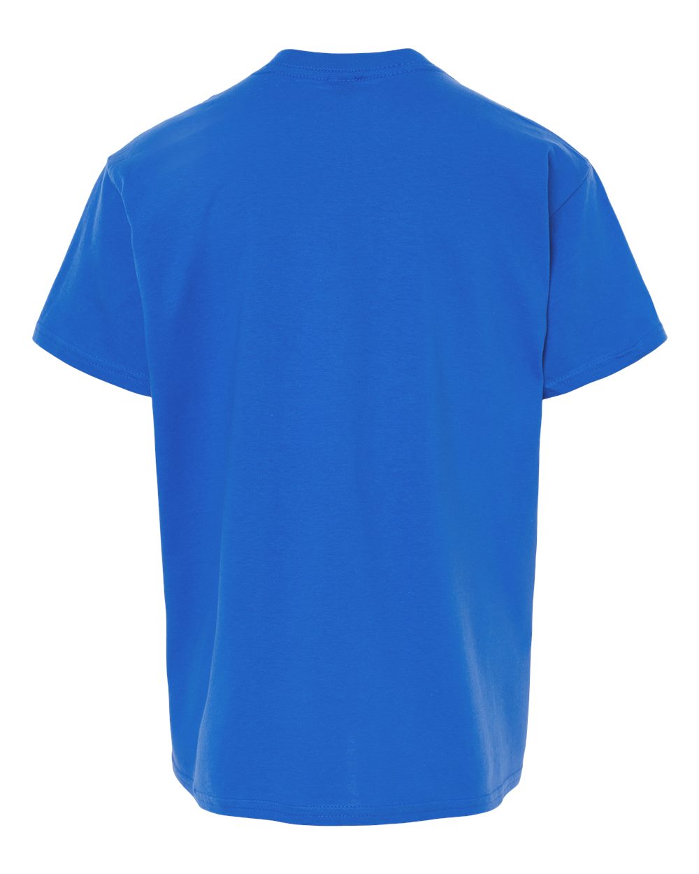 Rear View of Royal Softstyle® Youth T-Shirt - 64000B