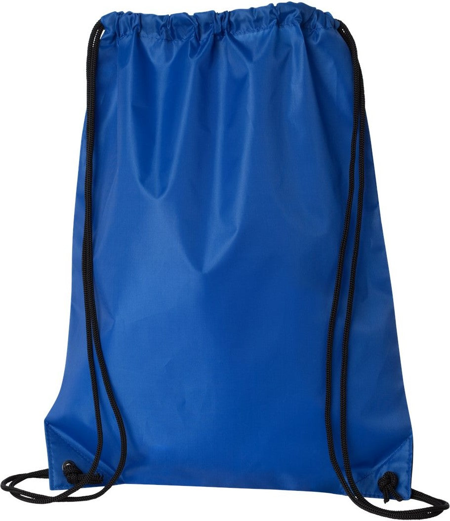 Rear View of Royal Value Drawstring Backpack - 8886
