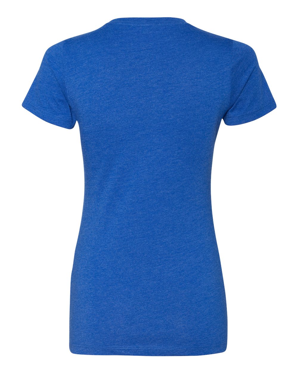 Rear View of Royal Women’s CVC T-Shirt - 6610