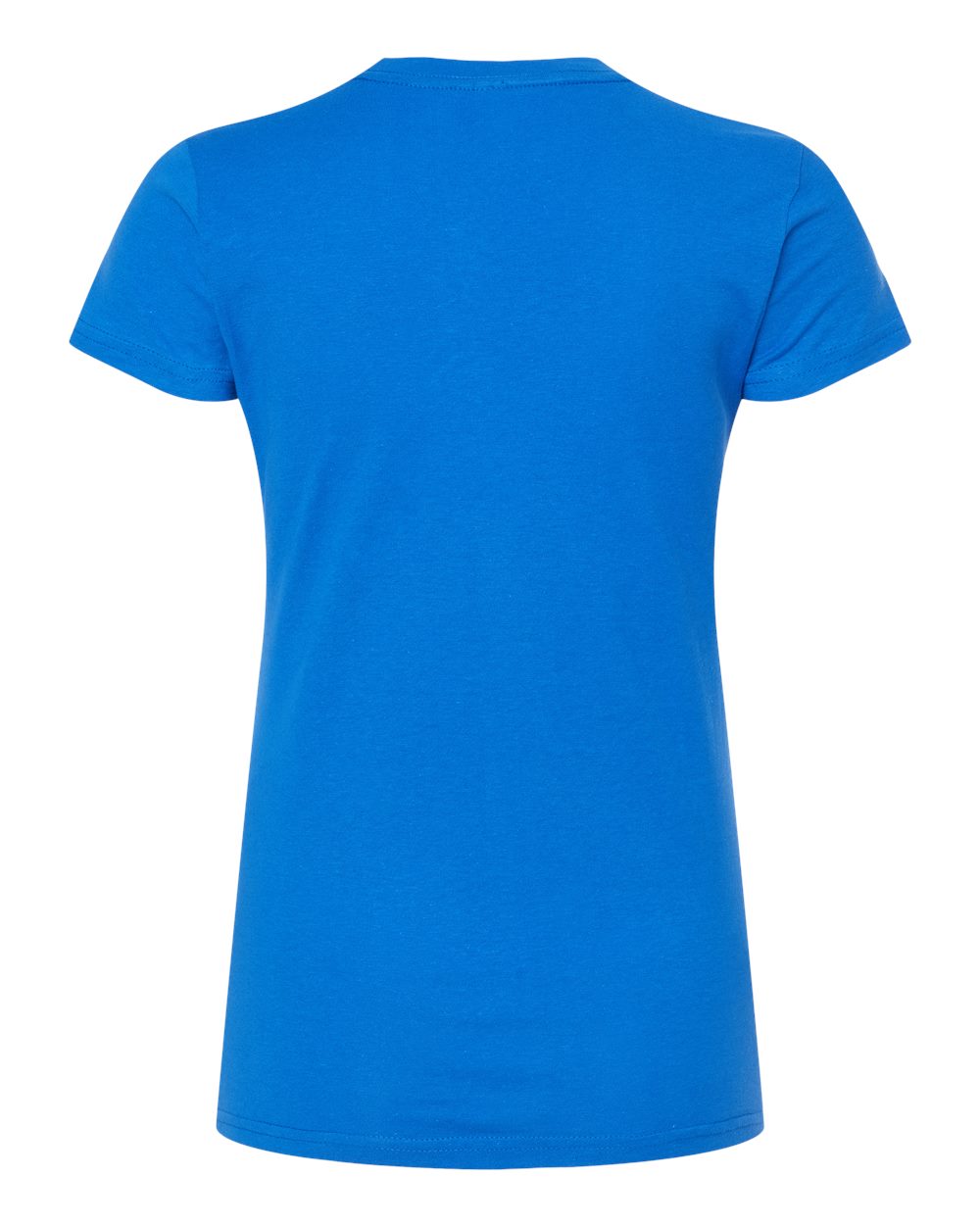 Rear View of Royal Women's Fine Jersey Slim Fit T-Shirt - 213