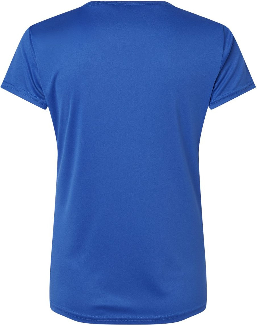 Rear View of Royal Women's Islander Performance T-Shirt - 204