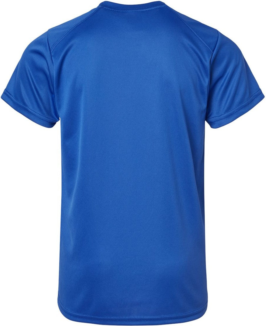 Front View of Royal Youth Islander Performance T-Shirt - 208Y