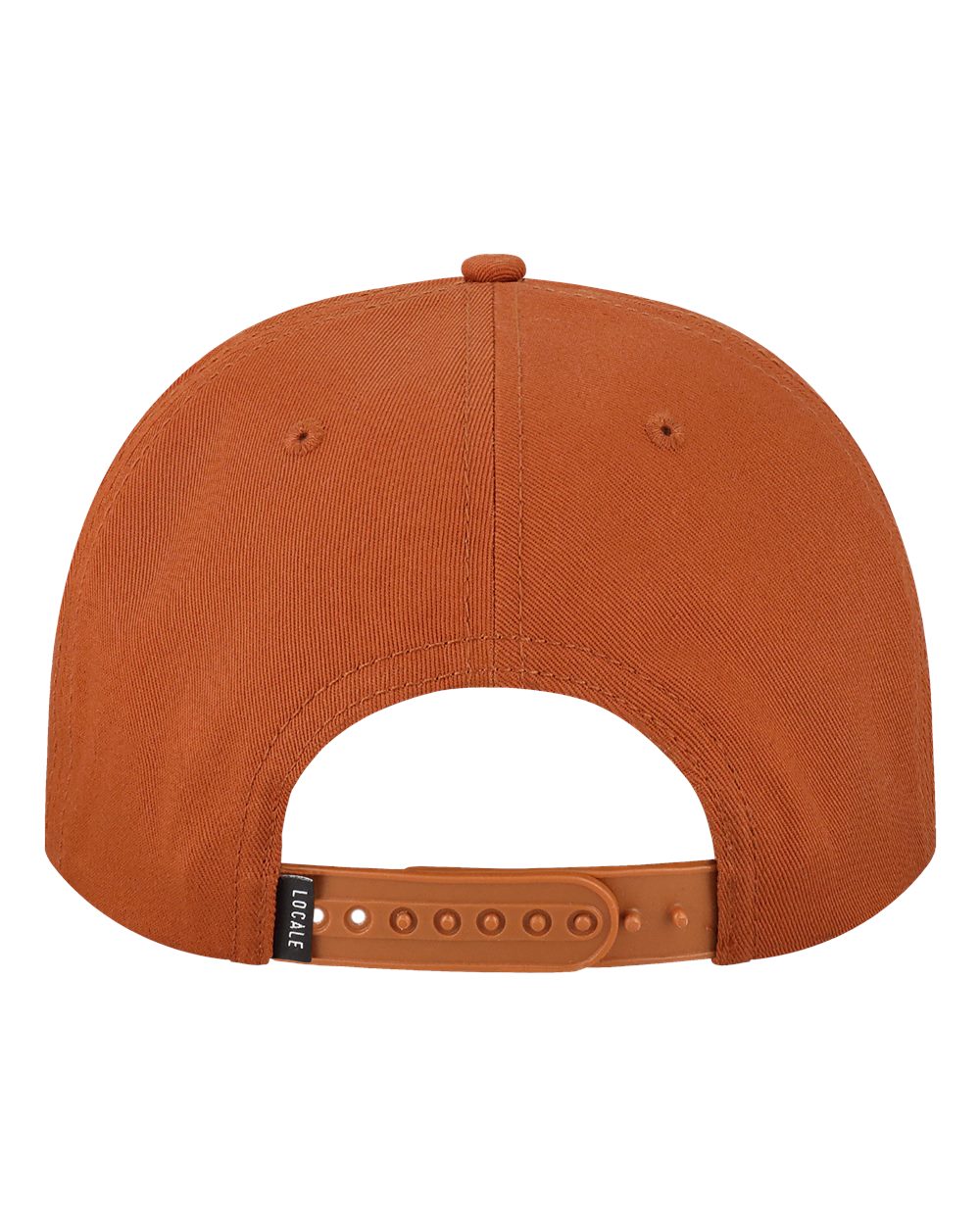 Front View of Rust Unstructured with Rope Cap - WILSON