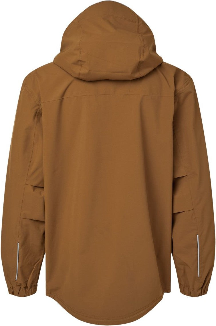 Rear View of Saddle Challenger Full-Zip Jacket - 5302